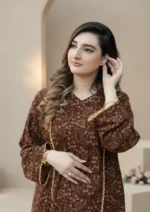 2 Piece Pashmina Suit Printed - Image 3