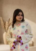 2 Piece Embroidered Karandi Suit - Image 5