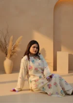 2 Piece Embroidered Karandi Suit - Image 7