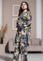 Linen Co Ord Set Printed - Image 2