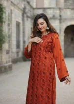 2 Piece Embroidered Karandi Suit - Image 6