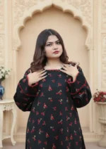 2 Piece Whool Pashmina Suit Printed - Image 3