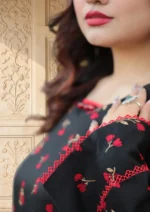 2 Piece Whool Pashmina Suit Printed - Image 4