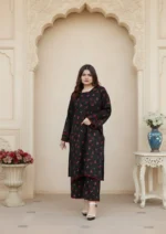 2 Piece Whool Pashmina Suit Printed - Image 6