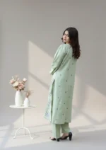 2 Piece Embroidered Karandi Suit - Image 2