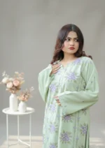 2 Piece Embroidered Karandi Suit