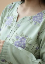 2 Piece Embroidered Karandi Suit - Image 4
